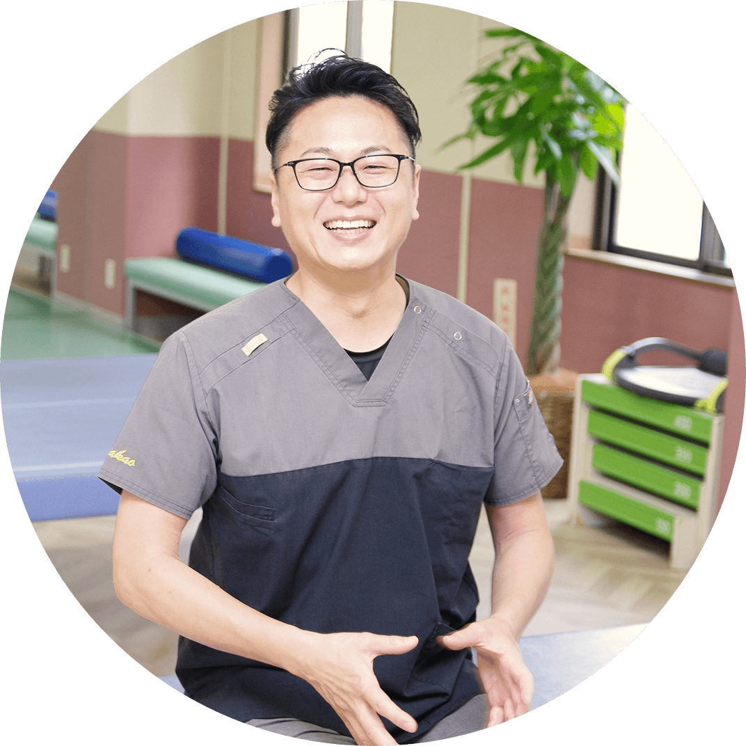 院長先生の笑顔写真